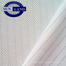 Tejido de malla antiestática de poliéster tejido de punto para toallitas guantes trabajo de trabajo camisas